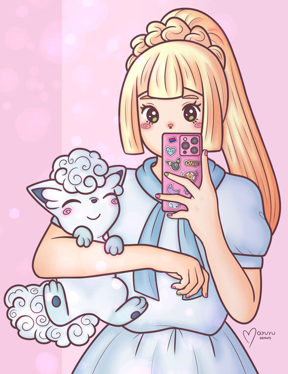 Lillie and Snowy